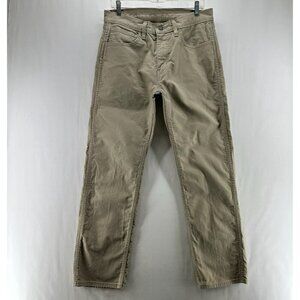 Levi's Workwear Fit Pants Mens 32x30 Straight Chino Stretch Utility Khaki Brown
